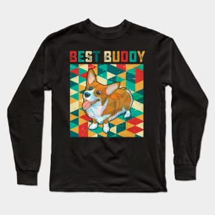 Best Buddy Corgi Long Sleeve T-Shirt